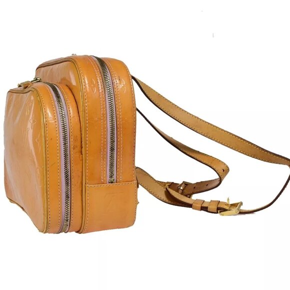 LOUIS VUITTON Marley Backpack Bag Monogram Vernis Leather Rose M91039 07EB442 - Picture 2 of 12